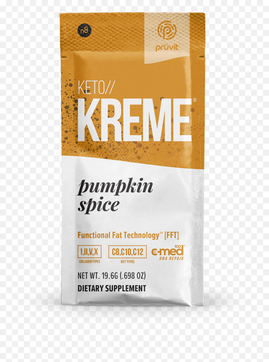 Ketokreme Pumpkin Spice - Packaging And Labeling Png,Pumpkin Spice Png