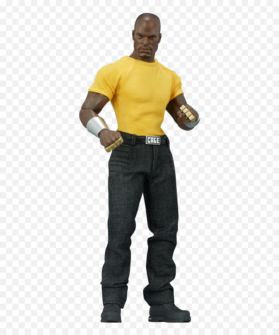 Luke Cage Sixth Scale Figure - Man Png,Luke Cage Png