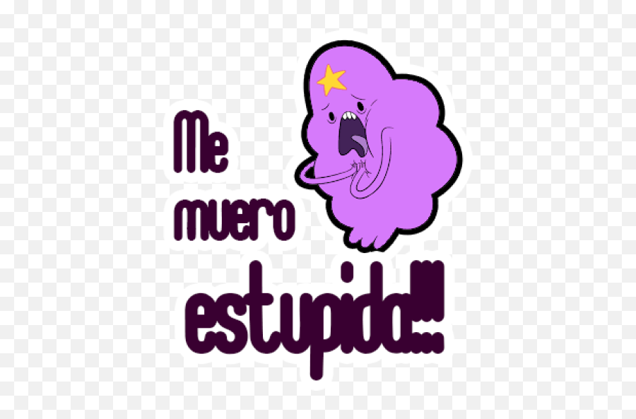 Sticker Maker - Lumpy Space Princess Adventure Time Clip Art Png,Adventure Time Logo Png