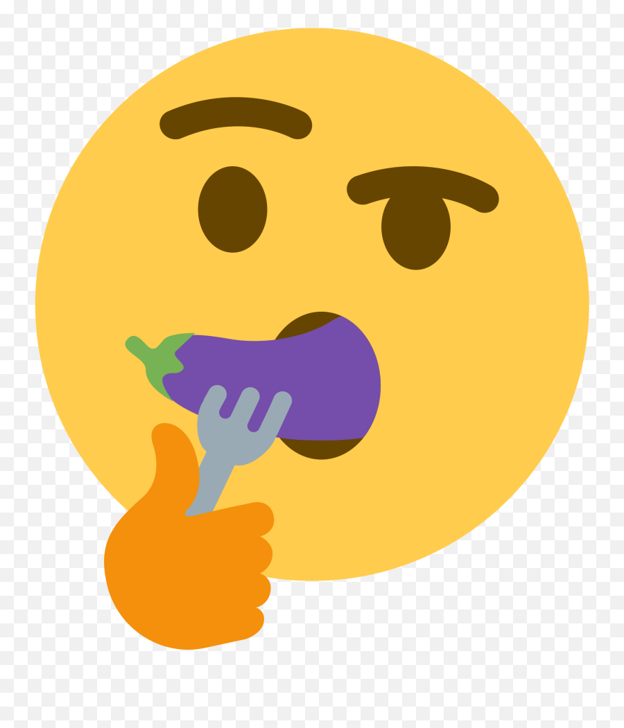 Download Eating - Eating Eggplant Emoji Full Size Png Eating Eggplant Emoji,Eggplant Transparent Background