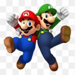 Mario Y Luigi Png Transparent Image - Bros