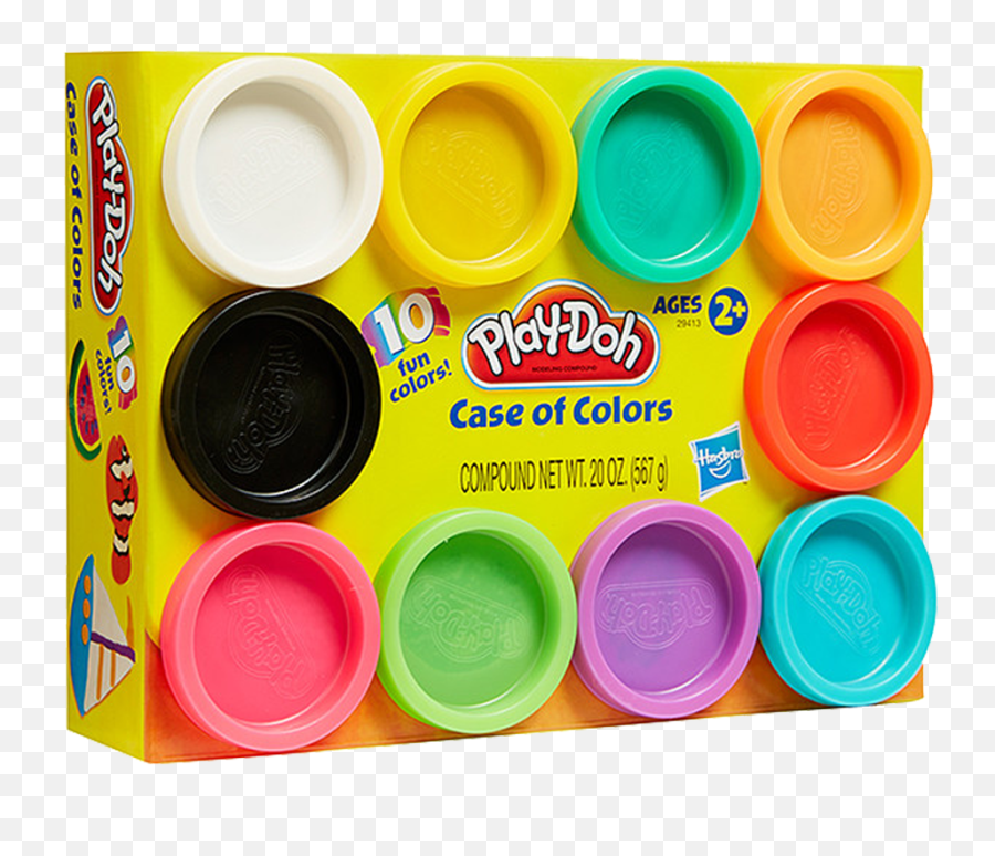 Play - Doh 10 Pack Case Of Colours Play Doh De 10 Png,Play Doh Png