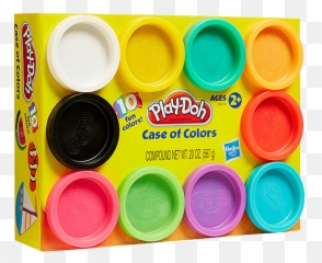 Play - Doh 10 Pack Case Of Colours Play Doh De 10 Png,Play Doh Png