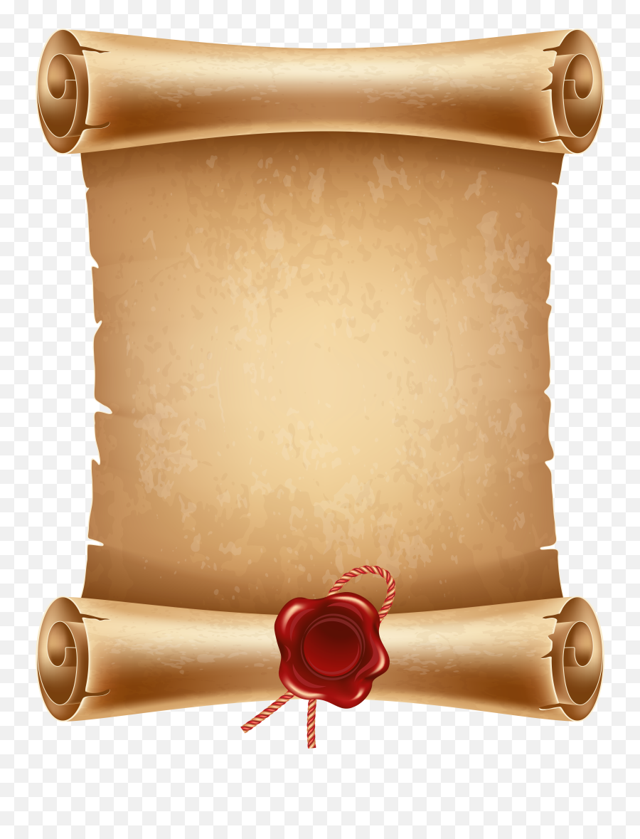 Transparent Scroll Clipart Png