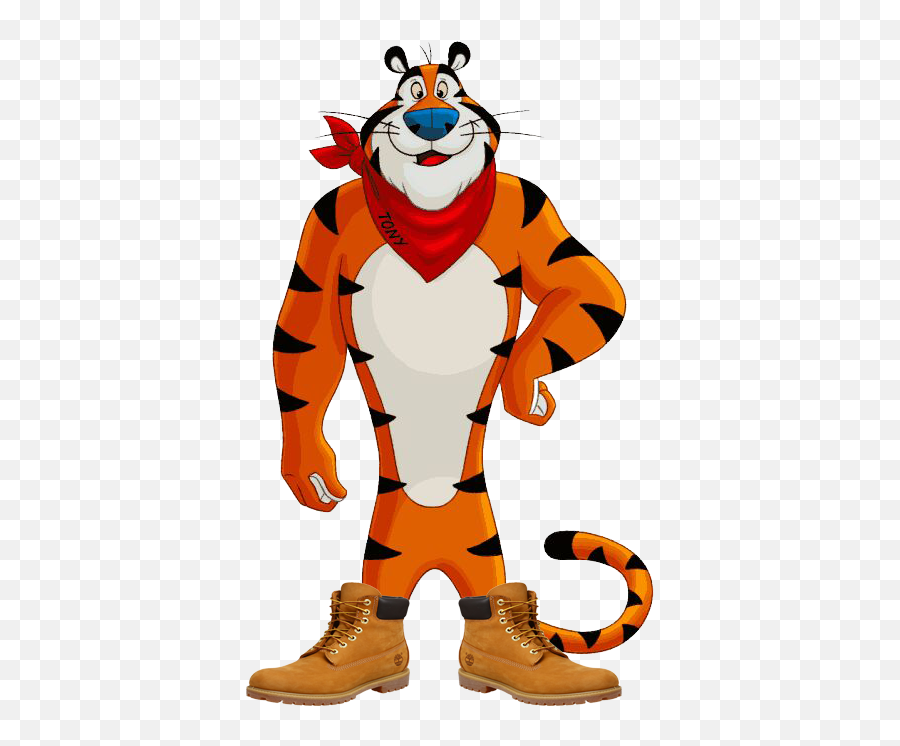 Tony The Tiger Flakes - Examples Of Mascots Png,Transparent Timbs