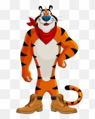 Tony The Tiger Flakes - Examples Of Mascots png