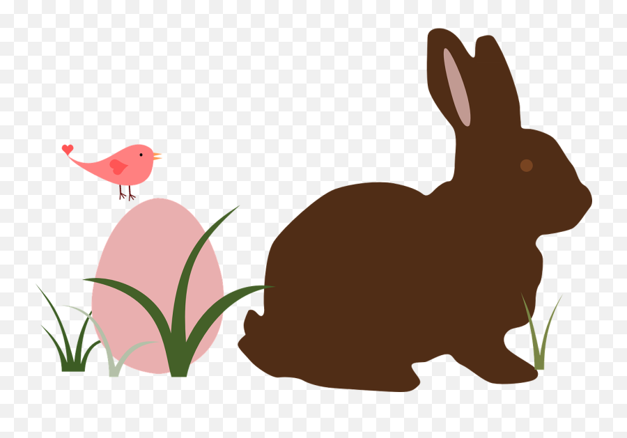 Download Grass Bird Easter Egg Bunny Png Image - Rabbit Transparent Rabbit Silhouette Png,Grass Silhouette Png