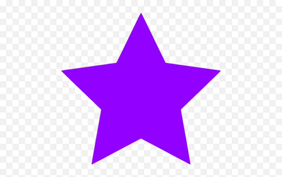 Violet Star 2 Icon - Transparent Light Purple Star Png,Purple Star Png