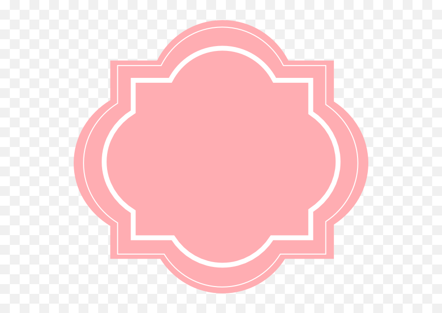 Library Of Blush Pink Flower Image Free Png Files - Label Stiker Makanan Png,Pink Frame Png