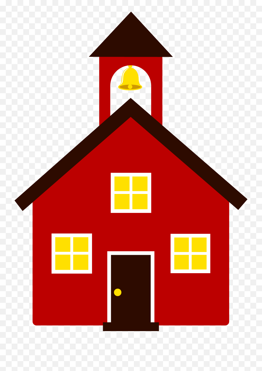 Schoolhouse Png Image - Red School House Clipart,Schoolhouse Png