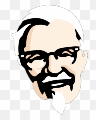 Kfc Face Logo Kentucky Fried Chicken - Kfc Face Png,Kentucky Fried Chicken Logo