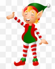 Christmas Elf Transparent Background - Clipart png