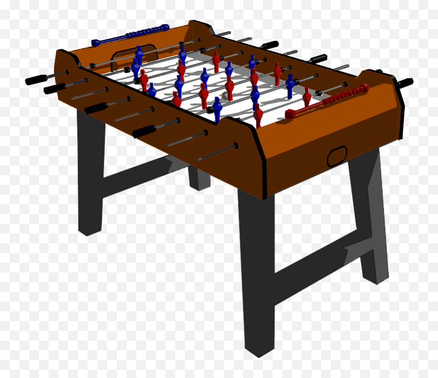 Table Football Clipart Free Download Transparent Png - Foosball Table Clipart,Football Clipart Png