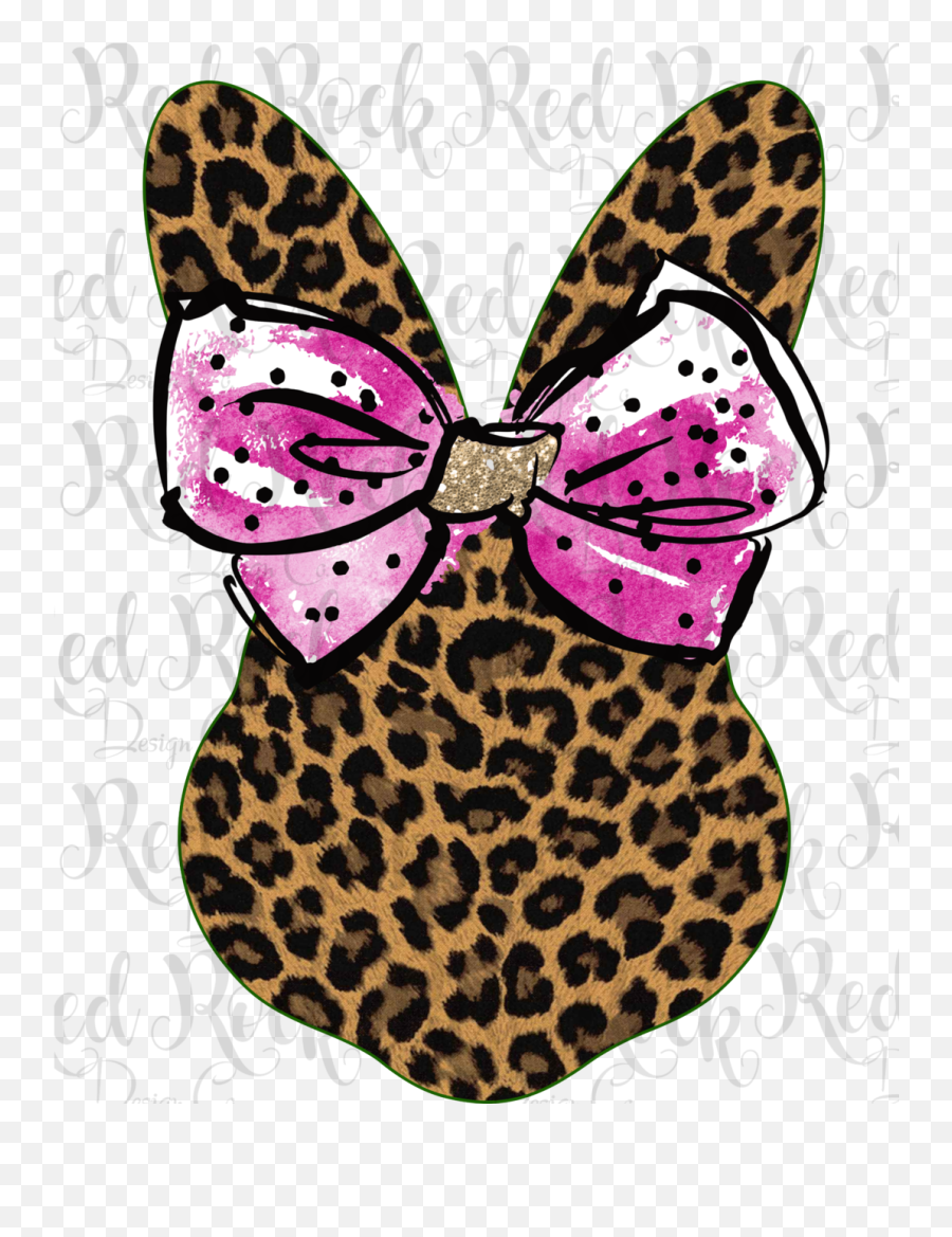 Easter Bunny Face - Leopard Dd Leopard Print Png,Easter Bunny Png