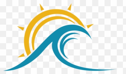 Library Of Sun Waves Picture Transparent Png Files - Wave And Sun Clip Art,Waves Png