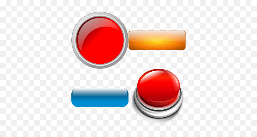 Empty Buttons Transparent Png Images - Transparent Background Blank Button,Blank Button Png
