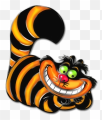 Cheshire Cat - Cheshire Cat Clip Art Png,Cheshire Cat Png