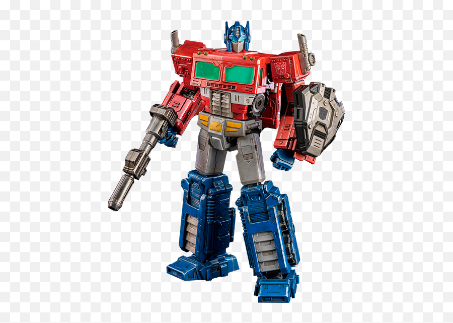 Optimus Prime Dlx Collectible Figure By Threezero - Military Robot Png,Optimus Prime Png