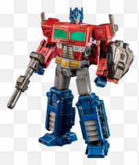Optimus Prime Dlx Collectible Figure By Threezero - Military Robot Png,Optimus Prime Png