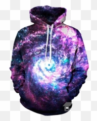 3d Full Print Hoodie - Spiral Galaxy Mens Hoodies png