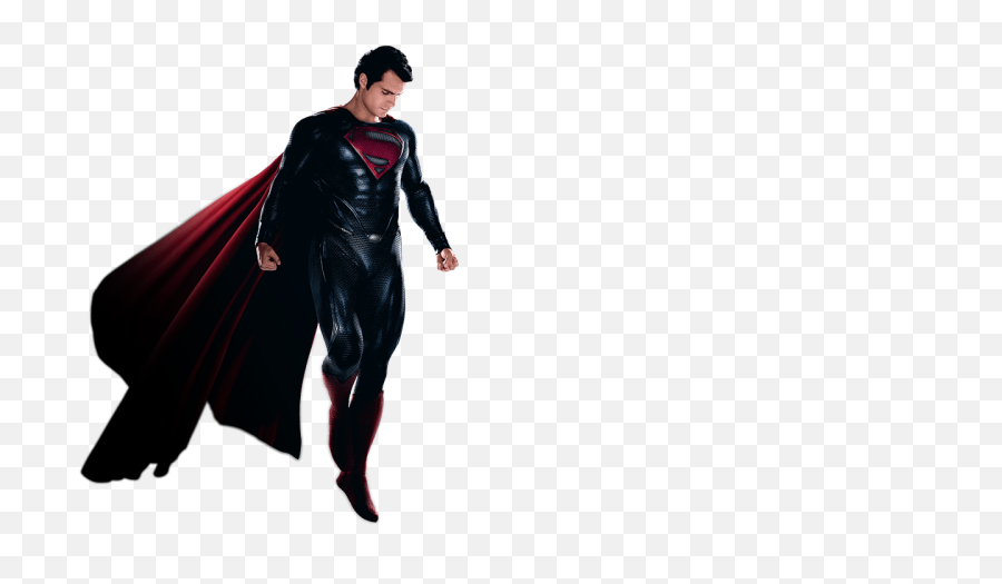 Download Hd Superman Man Of Steel Png - Superman Henry Cavill Png,Superman Png