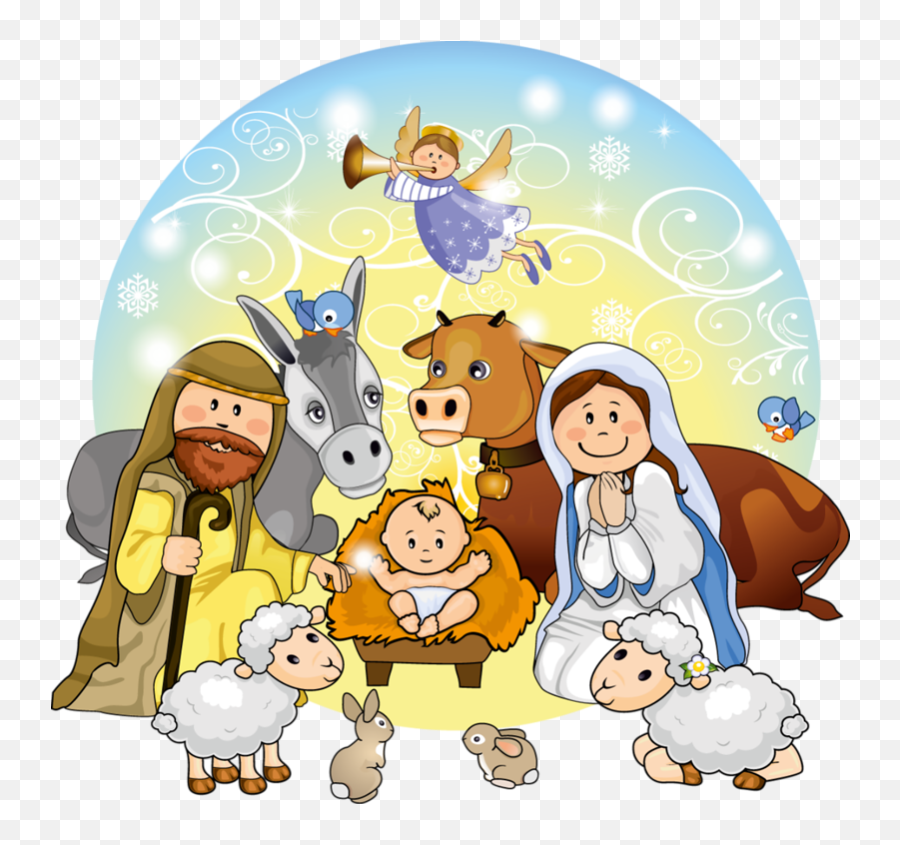 Royalty Free Download Nativity Png - Cute Nativity Scene Clipart,Nativity Png
