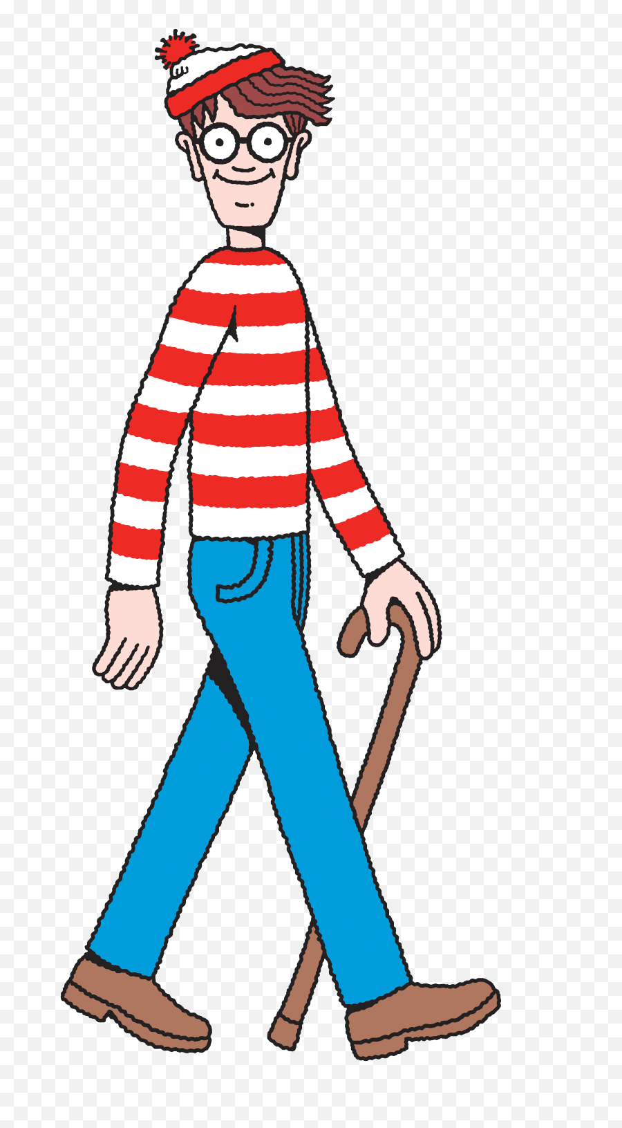 Wheres Waldo Hat Png - Waldo No Background,Waldo Png