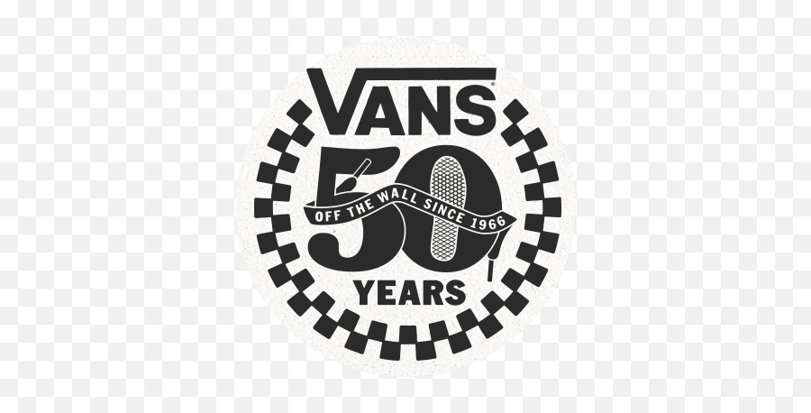 Vans 50 Years The Wall Since 1966 - Vans 50 Year Anniversary Png,Vans Shoes Logo