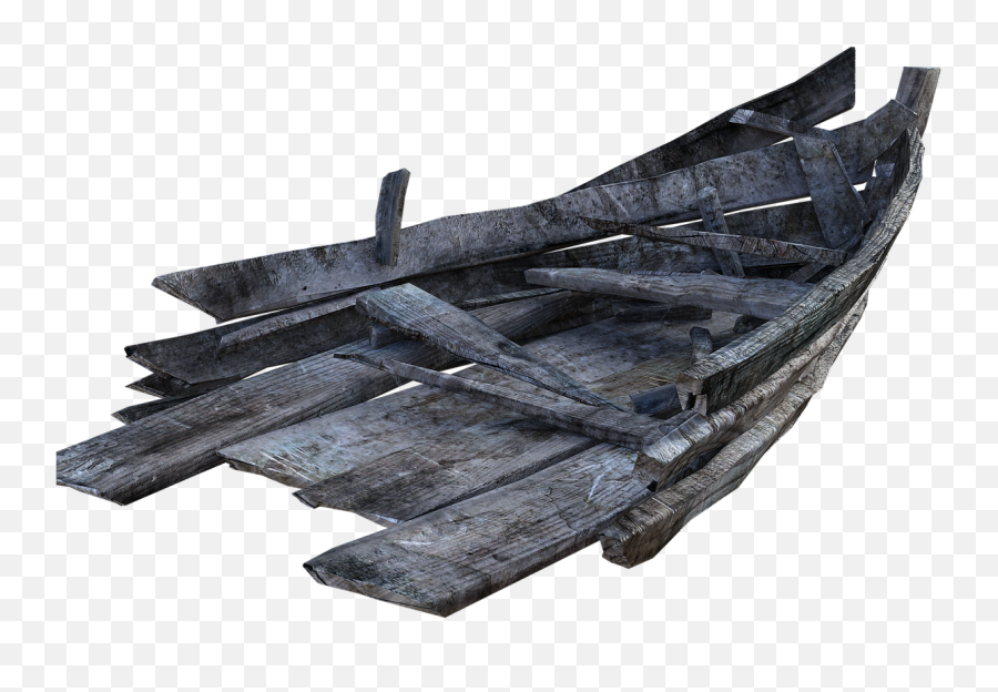 Rowboat Old Driftwood - Solid Png,Driftwood Png