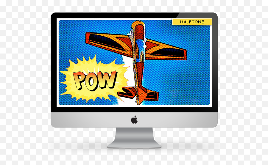 Pop Dot Comics For Os X Is A Fun Way To Transform Your - We Transfer Png,Comic Book Dots Png