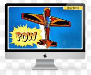 Pop Dot Comics For Os X Is A Fun Way To Transform Your - We Transfer png