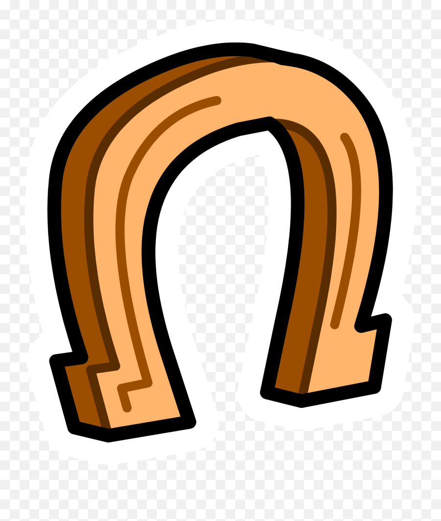 Horse Shoe Pin Club Penguin Rewritten Wiki Fandom - Herradura De Caballo Spirit Png,Horse Shoe Png