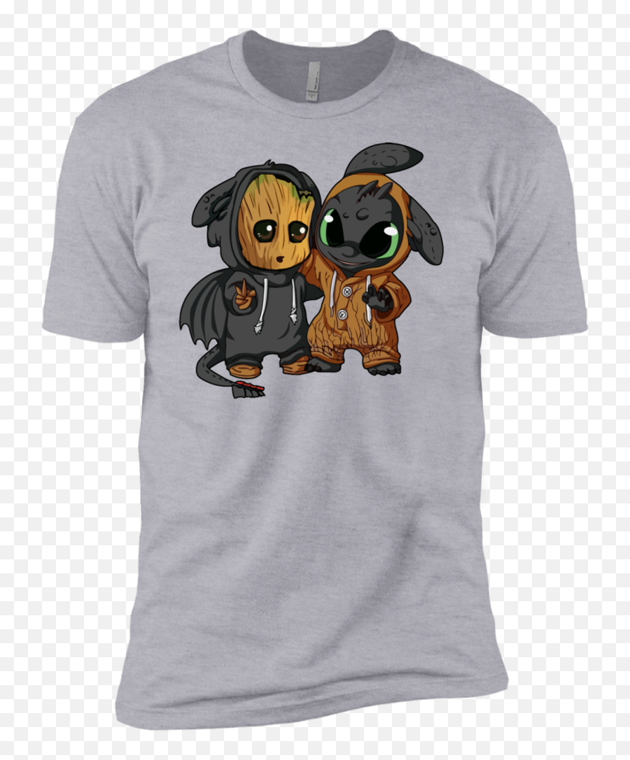 Download Hd Baby Groot And Toothless Shirt - Pitbull Lives Baby Groot And Toothless Png,Baby Groot Png