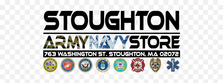 Army Navy Military Surplus Stoughton Store - Language Png,Navy Logo Png