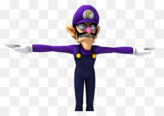 State Word Of Virginia - T Pose Waluigi Png
