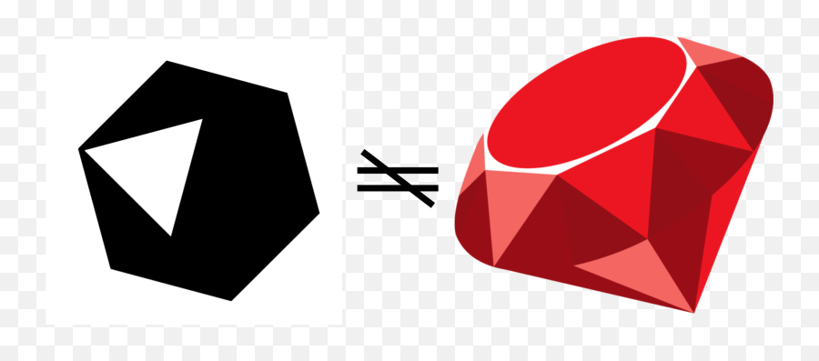 Crystal Is Not Ruby Pt - Ruby Programming Language Logo Png,Thing 1 Logo