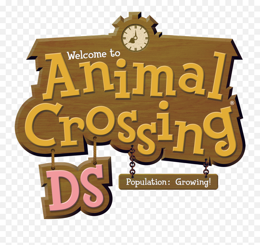 Animal Crossing Wild World 2015 Promotional Art - Mobygames Animal Crossing Wild World Png,Wii Shop Logo