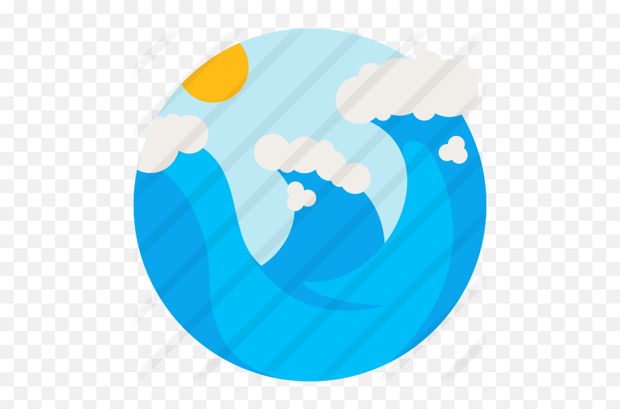 Waves - Free Nature Icons Circle Png,Wave Vector Png
