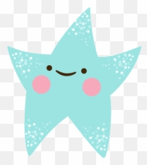 Star Png Download Transparent Clipart - Dot,Turquoise Png