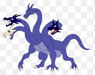 Dragon Clipart Hydra - Lernaean Hydra Full Size Png Hydra Clipart,Hydra Png