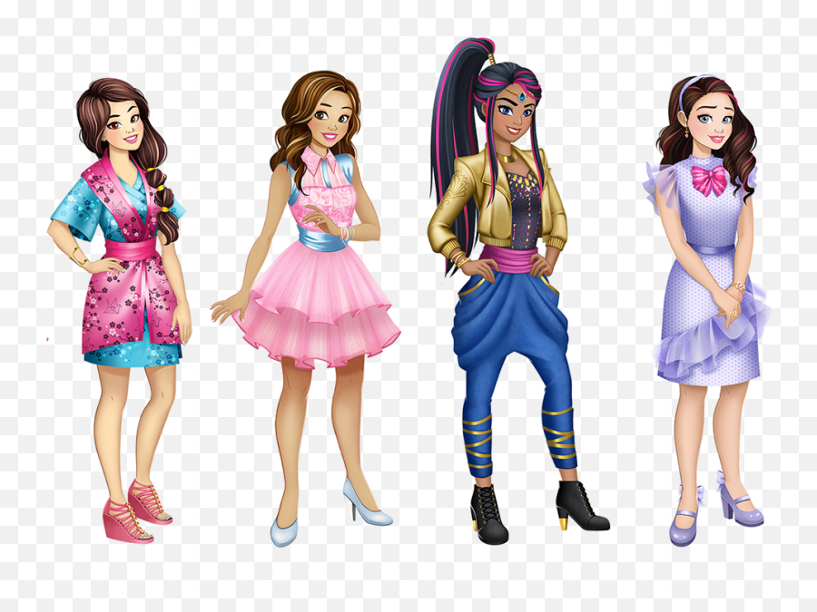Disney Descendants Mobile Game - Barbie Png,Descendants Png