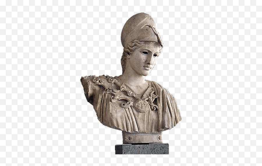 Athena Bust Transparent Png - Bust Of Athena Png,Athena Png