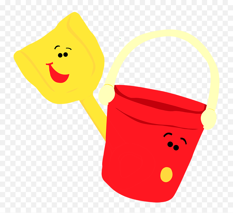 Shovel Clipart Draw - Blues Clues Bucket And Shovel Png Blues Clues Png Pail,Blues Clues Png