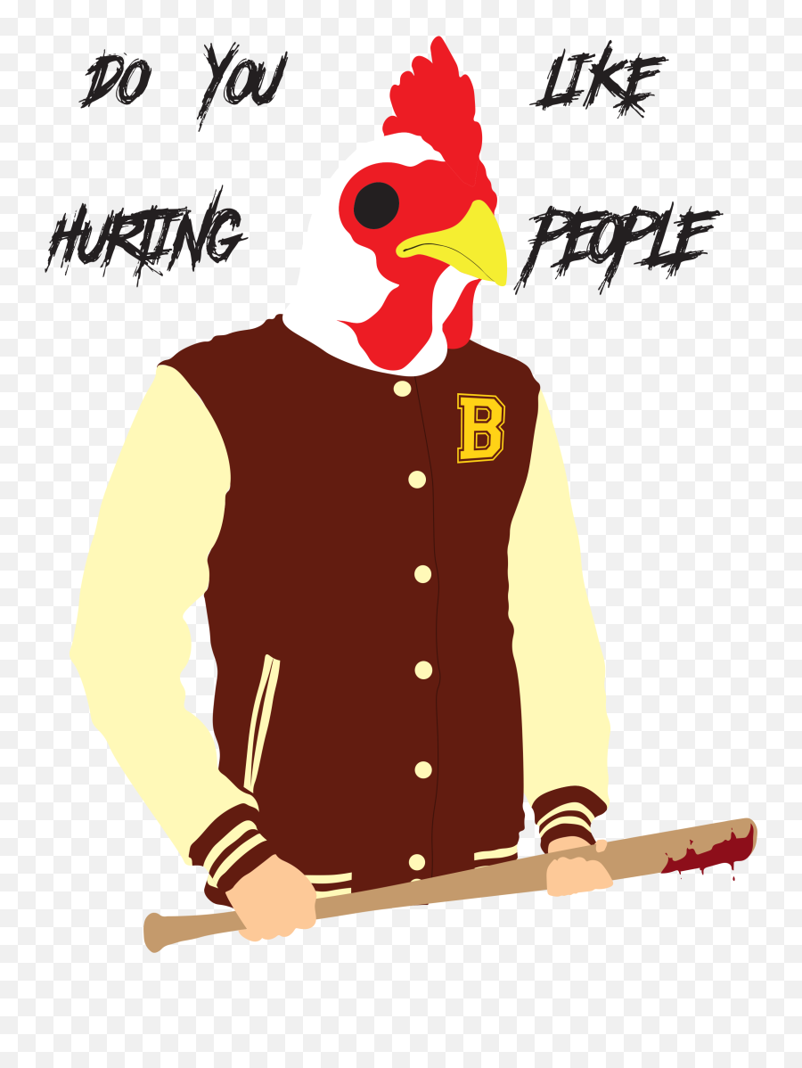 Hotline Miami - Hotline Miami Jacket Fanart Png Transparent Hotline Miami Fanart Richard,Hotline Miami Png