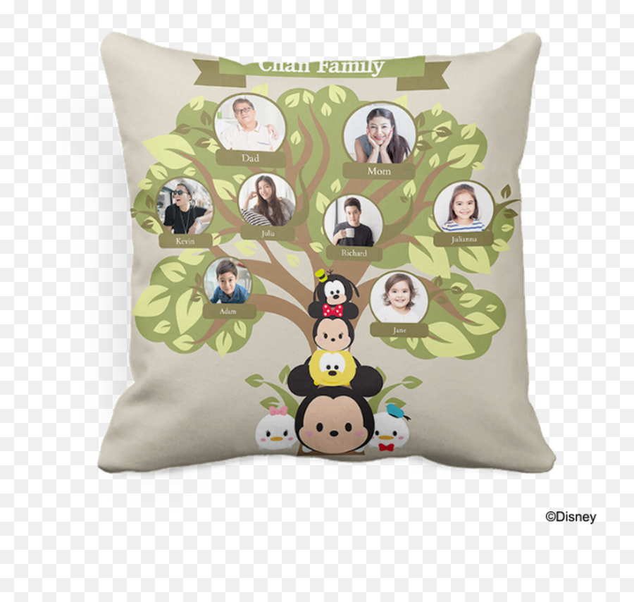 Disney Tsum - Family Tree Decorative Png,Tsum Tsum Png