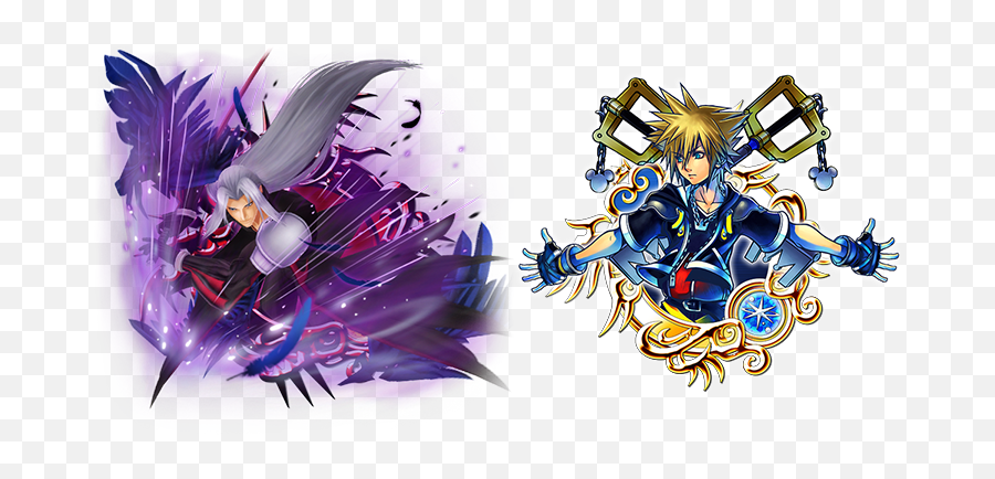 Kingdom Hearts Sora Art Png Sephiroth