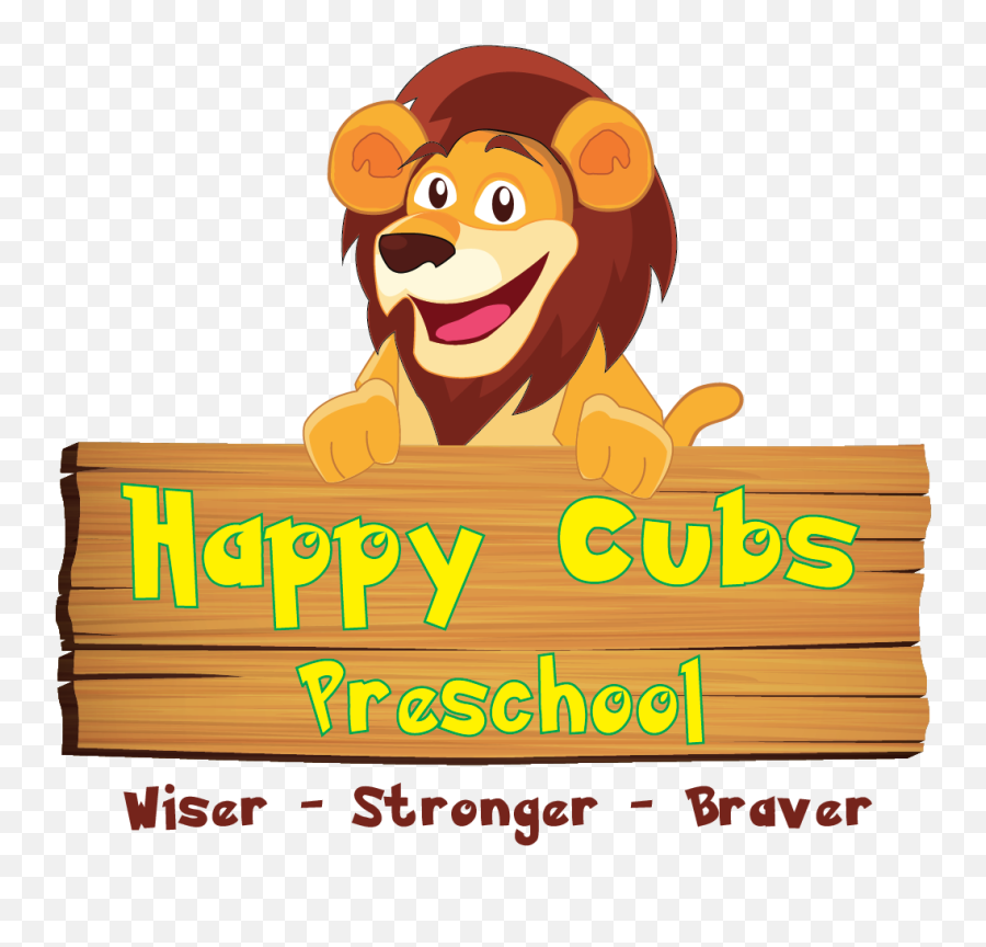 Download Hd Happy Cubs Logo - Cartoon Transparent Png Image Happy Cubs Preschool,Cubs Logo Png