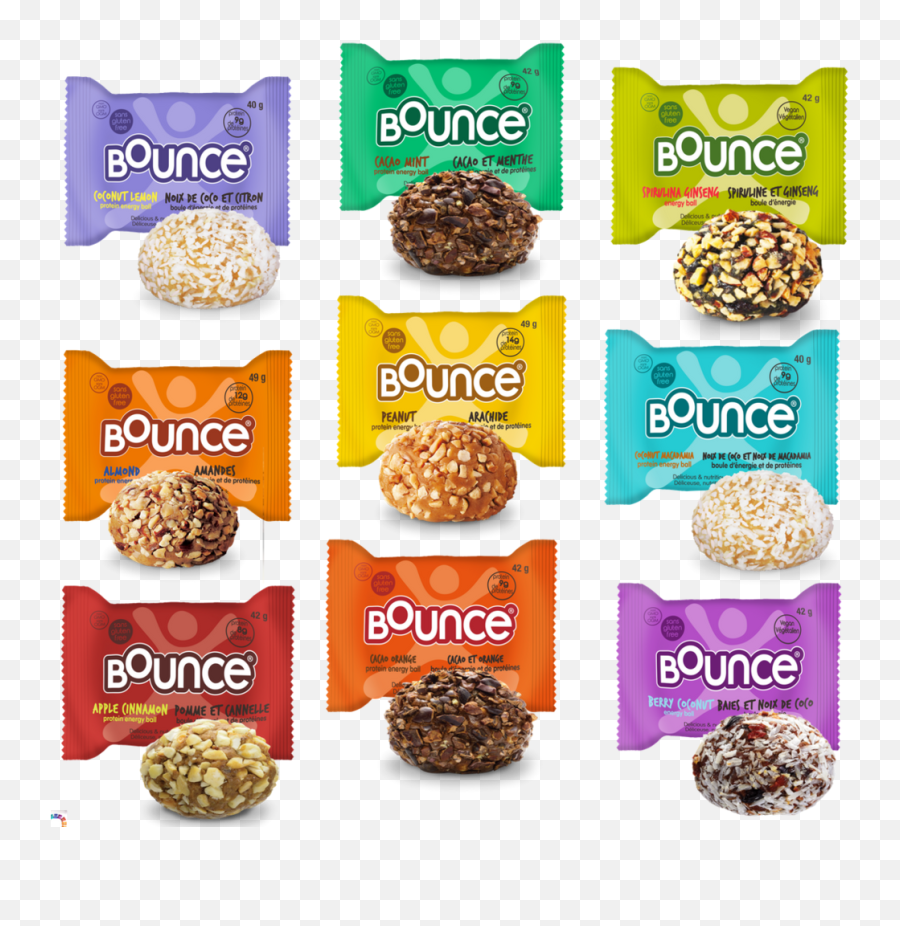 Download Hd Bounce Protein Energy Balls Transparent Png - Bounce Protein Energy Ball,Energy Ball Png