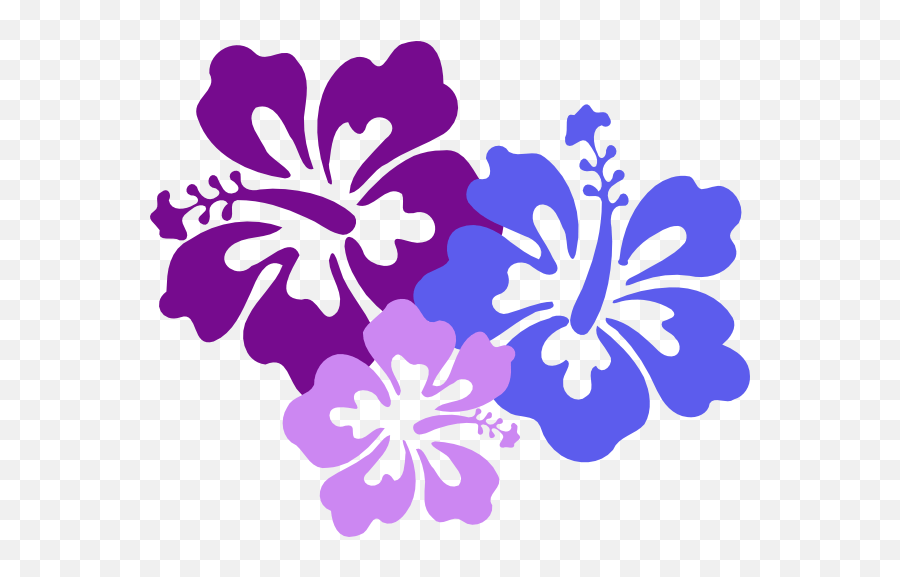 Hawaiian Flower Logo - Hawaiian Flowers Clipart Transparent Png,Hawaii Flower Icon