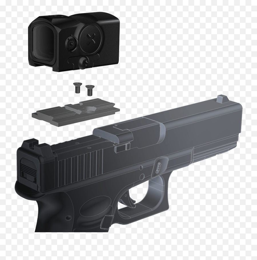 Amazon Airsoft Glock Full Auto Switch - Aimpoint Acro Glock Mos Png,Glock Transparent